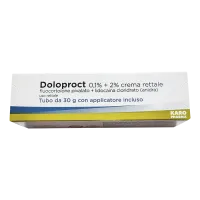 Фото Долопрокт, Doloproct мазь (крем) 30г