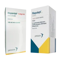 Фото Рисполепт (раствор для приема внутрь) 1мг/1мл (название Rispolept / Risperdal) 100мл!!!