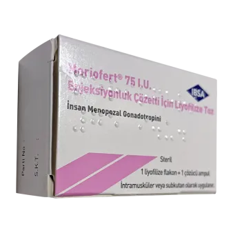 Мериоферт лиофилизат 75 МЕ ФСГ + 75 МЕ ЛГ №1