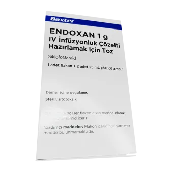 Эндоксан (Эндоксан инъекции) порошок для приготовления раствора в/в введ. 1000 мг №1